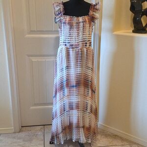 Greylin Anthropologie Maxi Dress, Size L